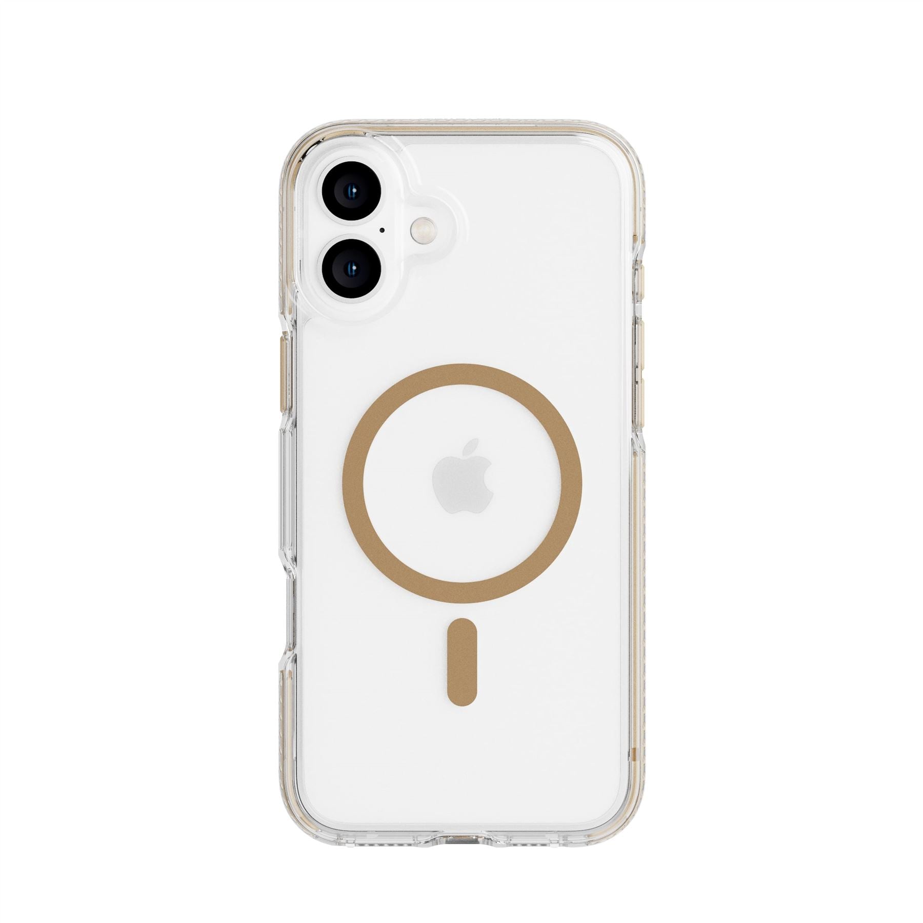 tech21-evocrystal-iphone-16-plus-h-lle-magsafe-gold-transparent image 1