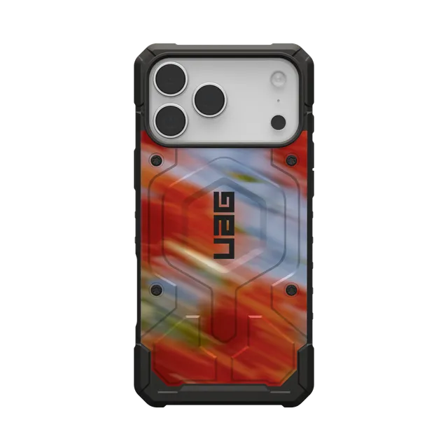 uag-pathfinder-iphone-17-pro-max-h-lle-blurry-floral-magsafe image 1