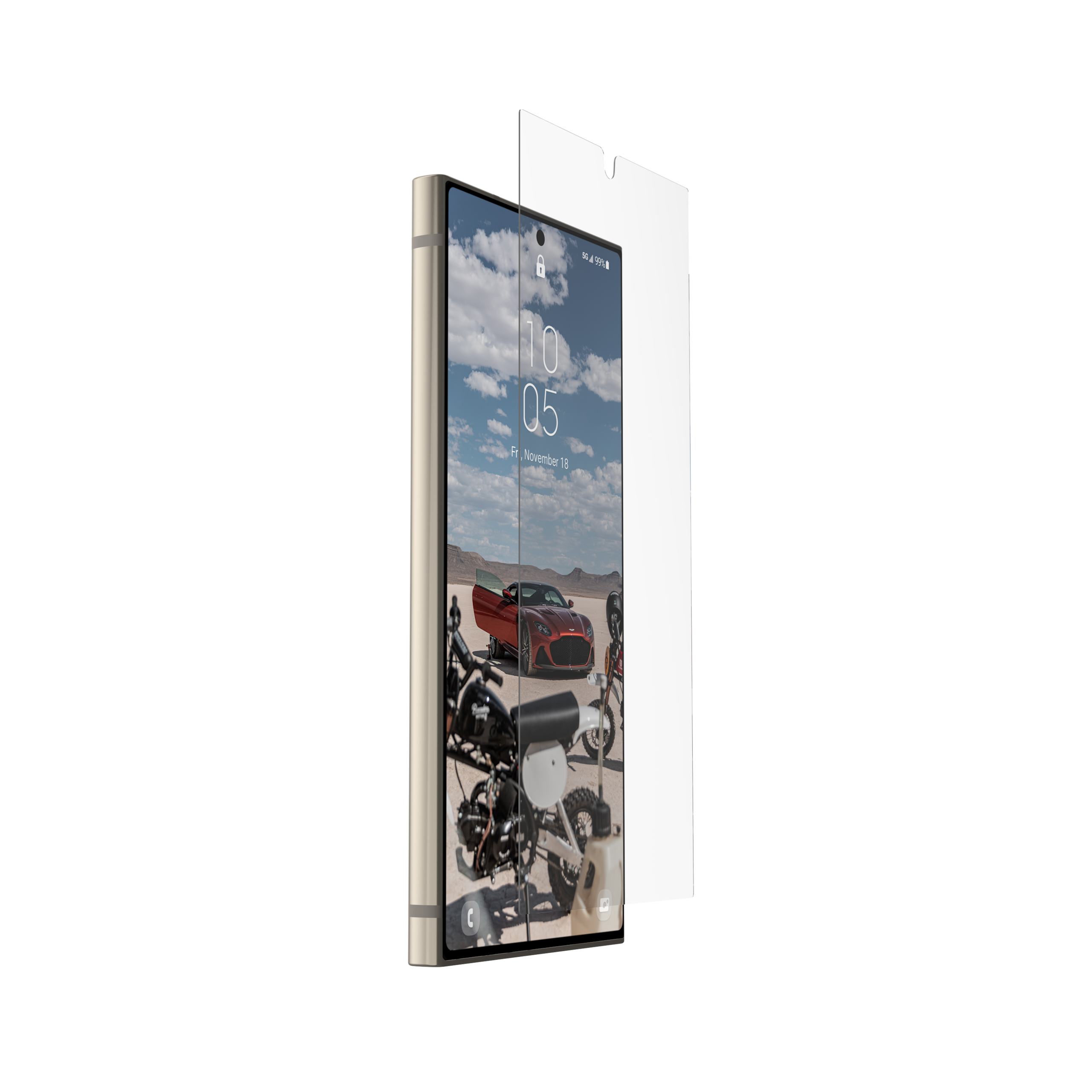 uag-standard-issue-flex-shield-plus-s24-ultra-schutzfolie image 1