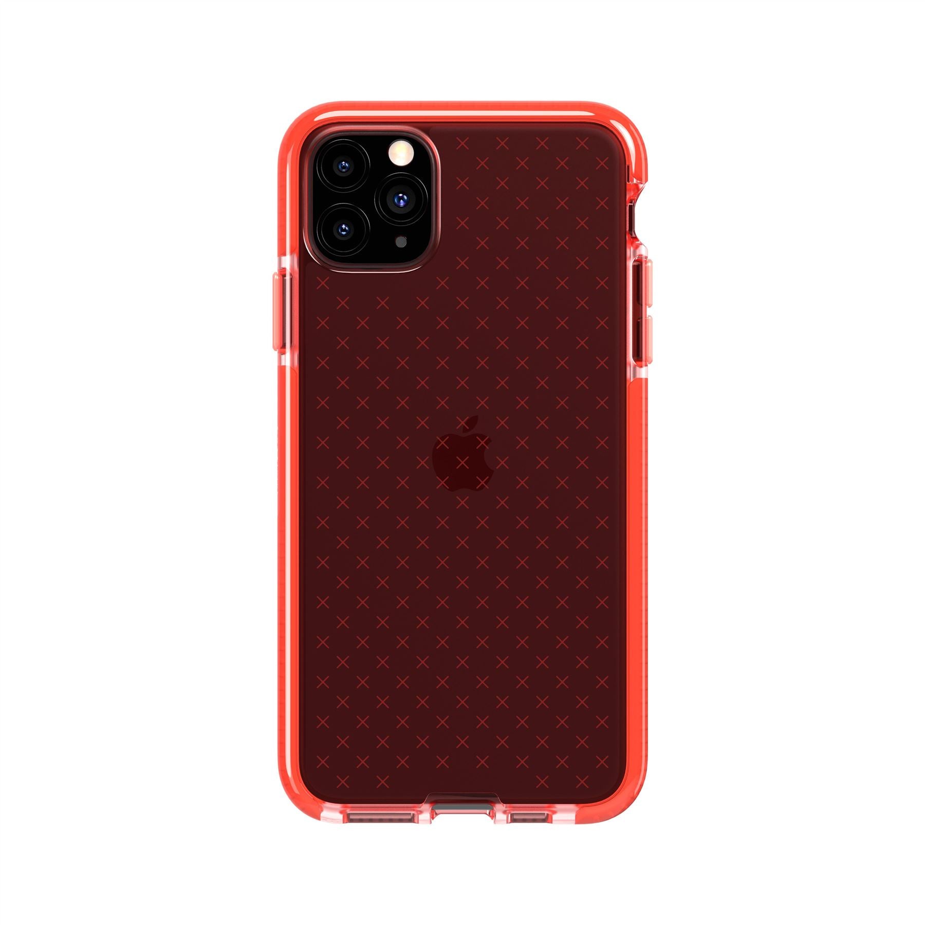 tech21-evocheck-iphone-11-pro-max-h-lle-coral-check-12ft image 1