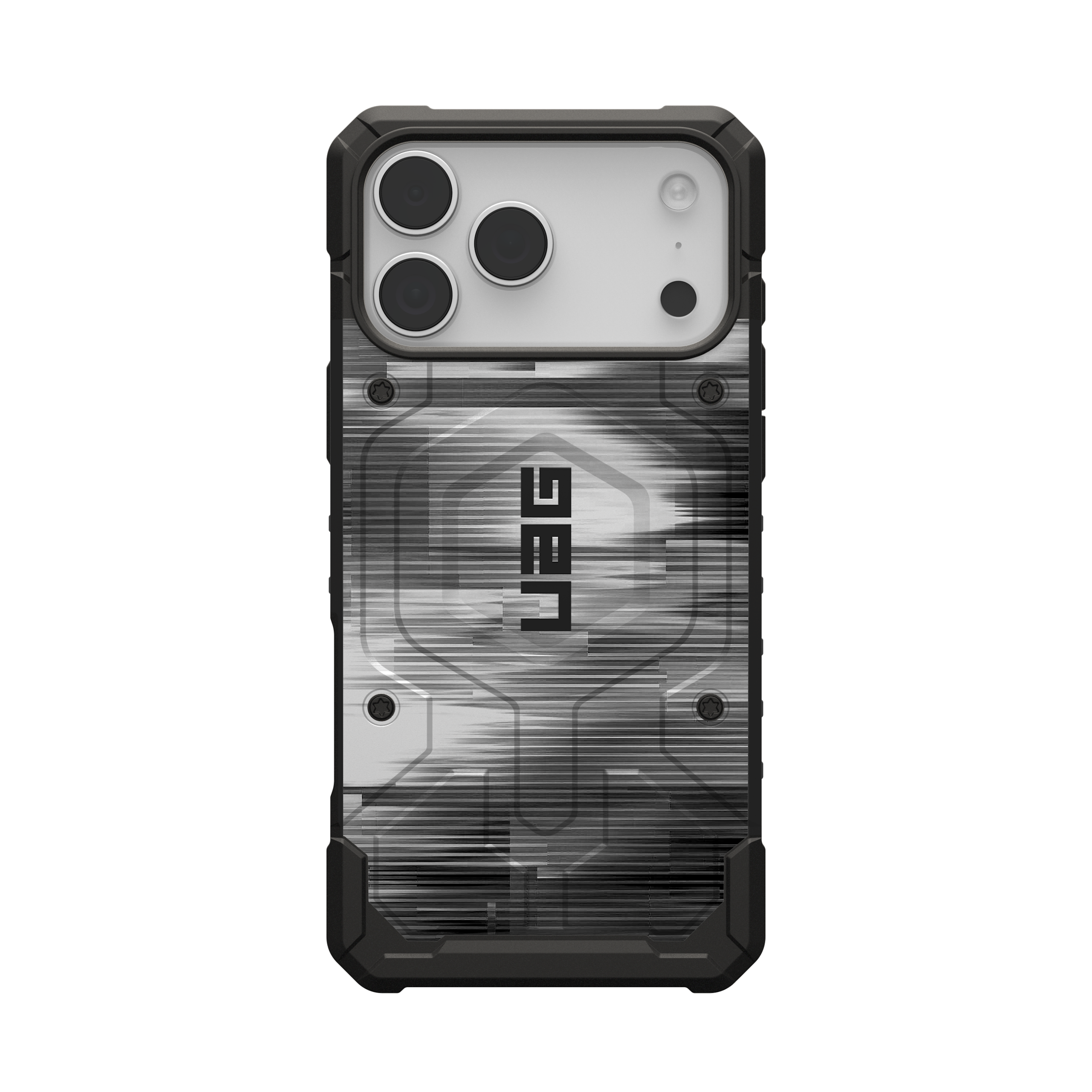 uag-pathfinder-iphone-17-pro-max-magsafe-h-lle-glitch-grey image 1