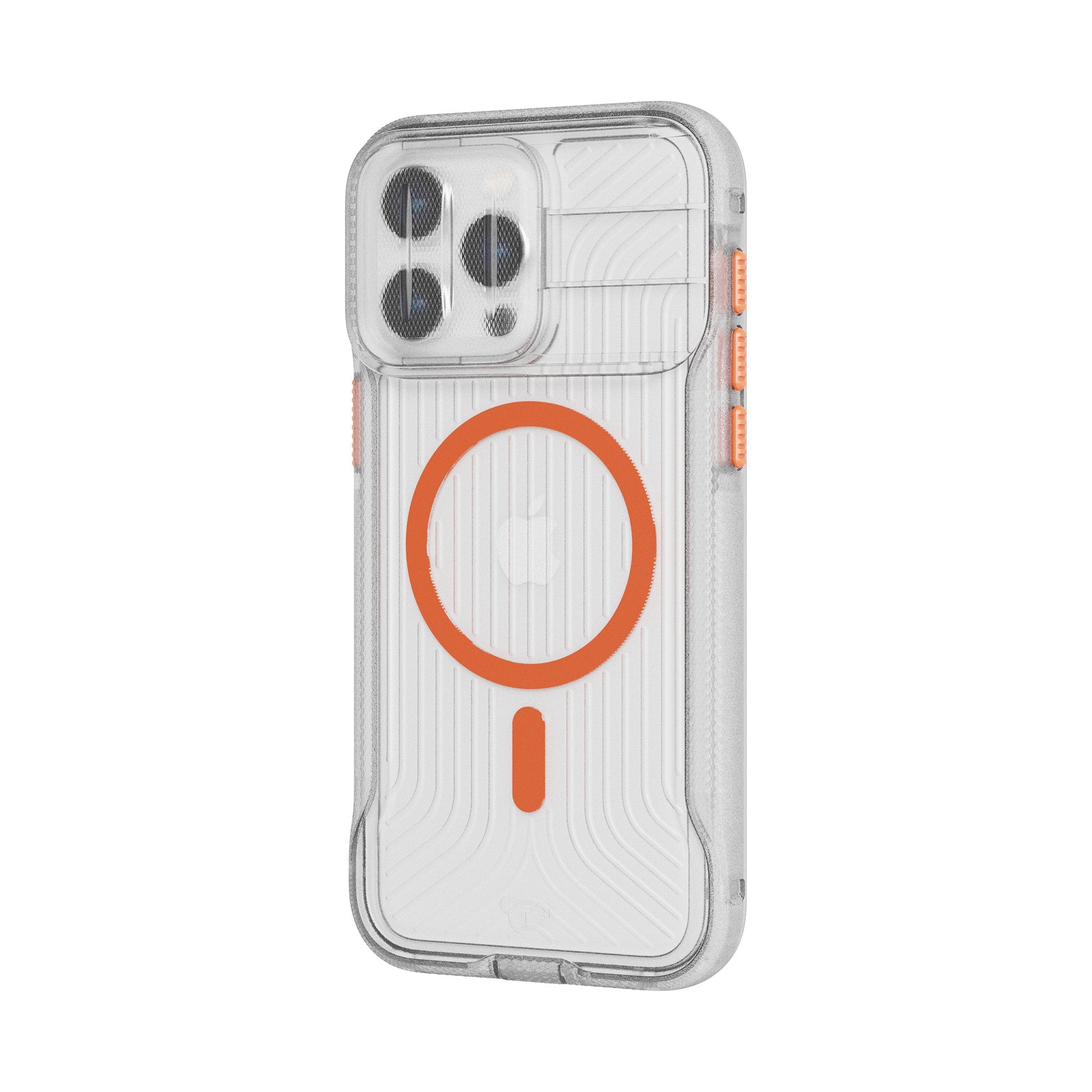 tech21-evomax-iphone-15-pro-max-handyh-lle-clear-orange-magsafe image 5