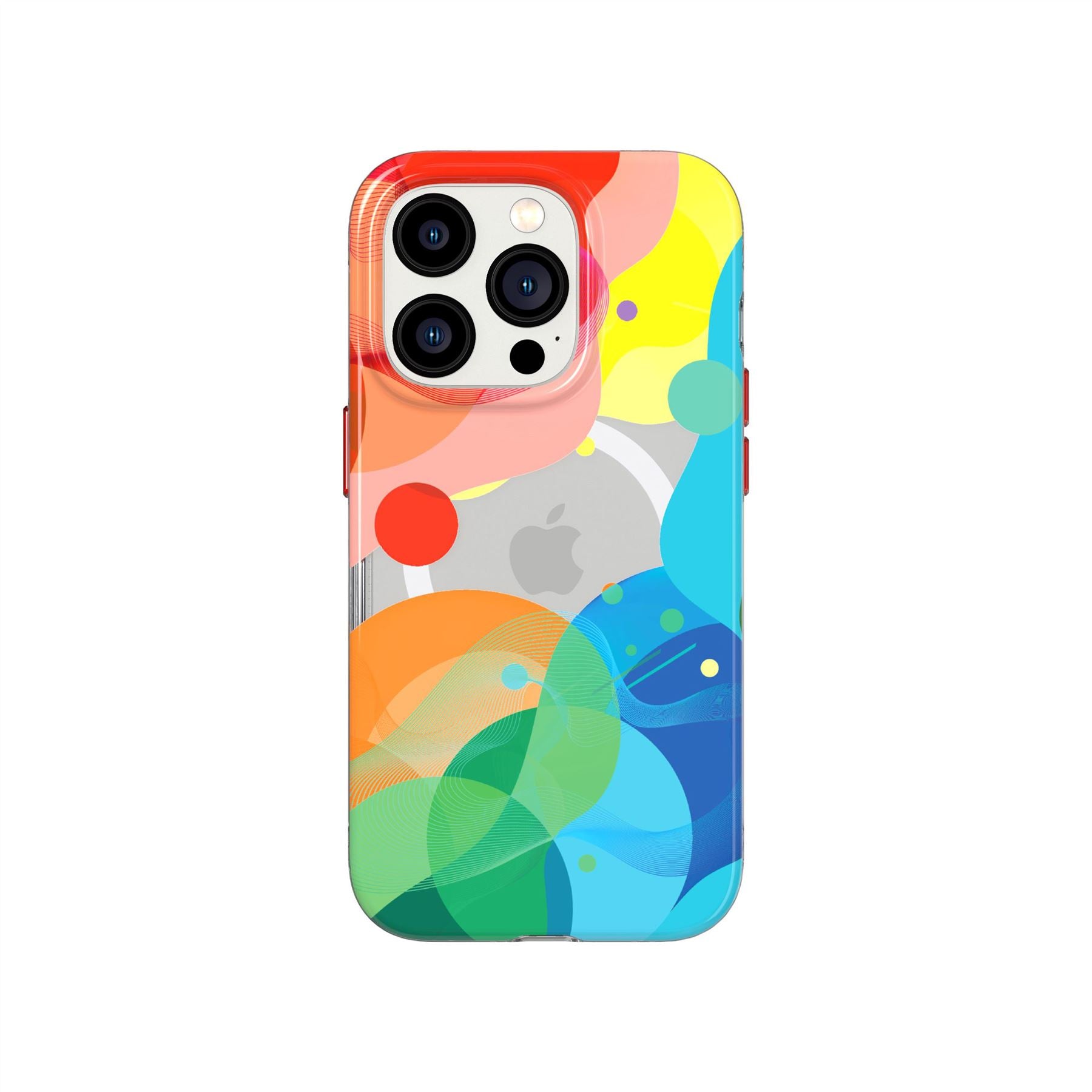 tech21-evoart-iphone-14-pro-h-lle-bubble-bounce-magsafe image 1