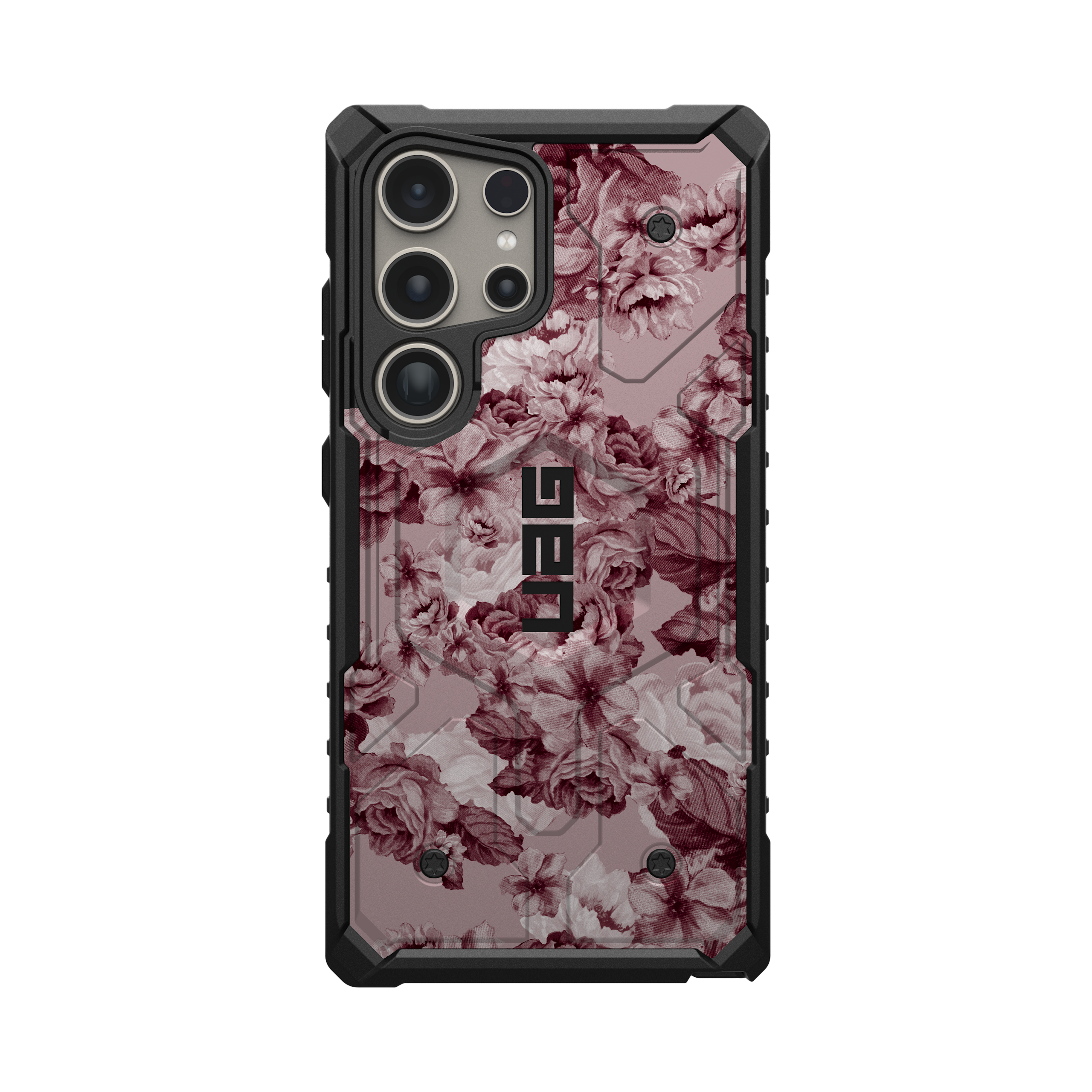 uag-pathfinder-floral-merlot-h-lle-f-r-galaxy-s25-ultra image 1