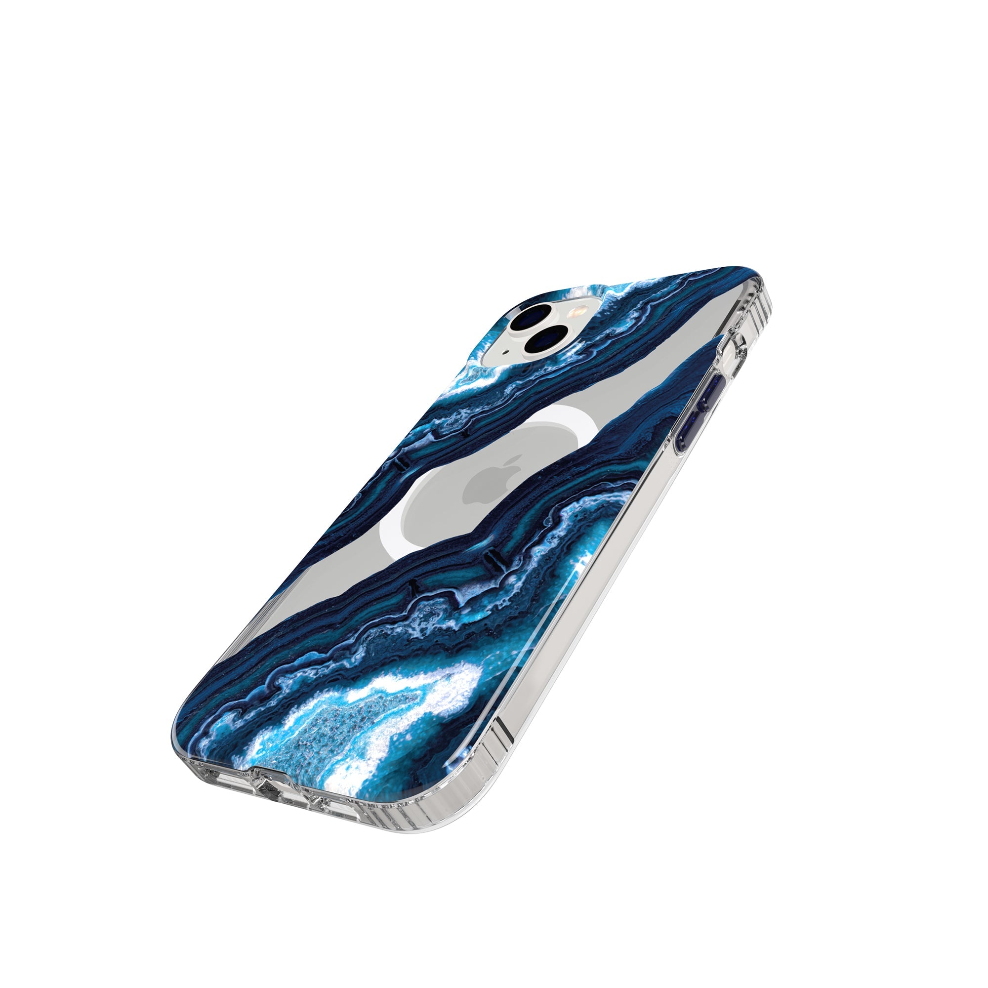 tech21-evoart-iphone-14-plus-handyh-lle-clear-midnight-quartz-magsafe image 3