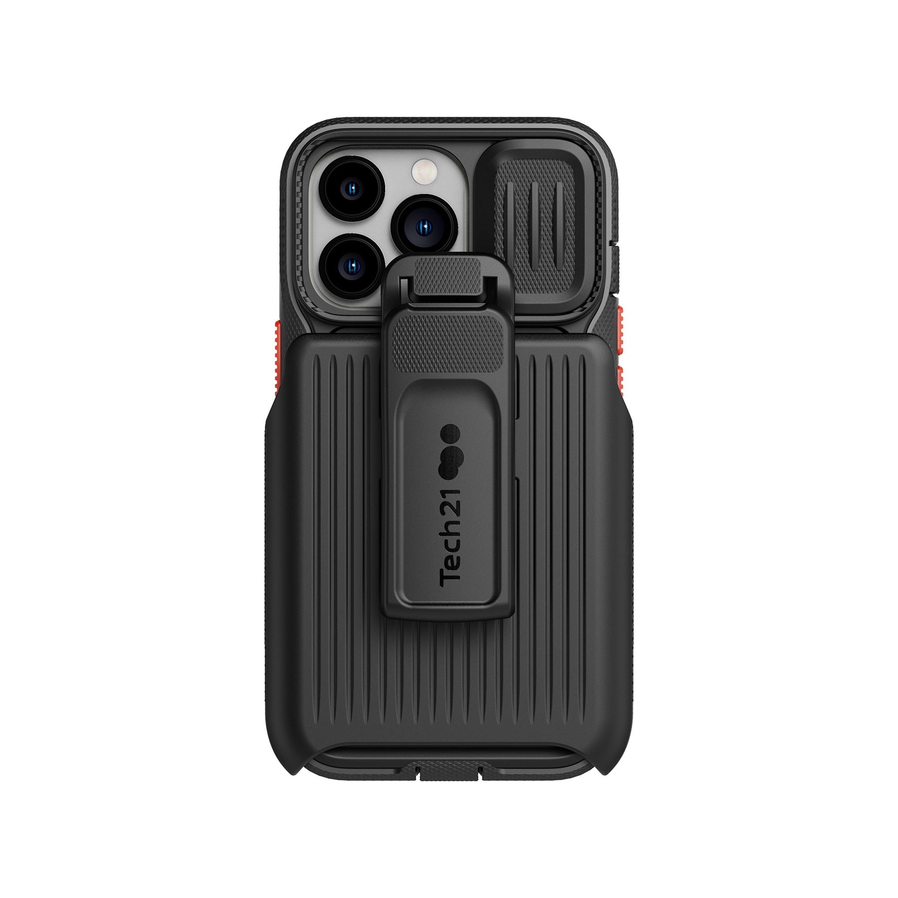 tech21-evomax-iphone-13-pro-h-lle-off-black-mit-holster image 1