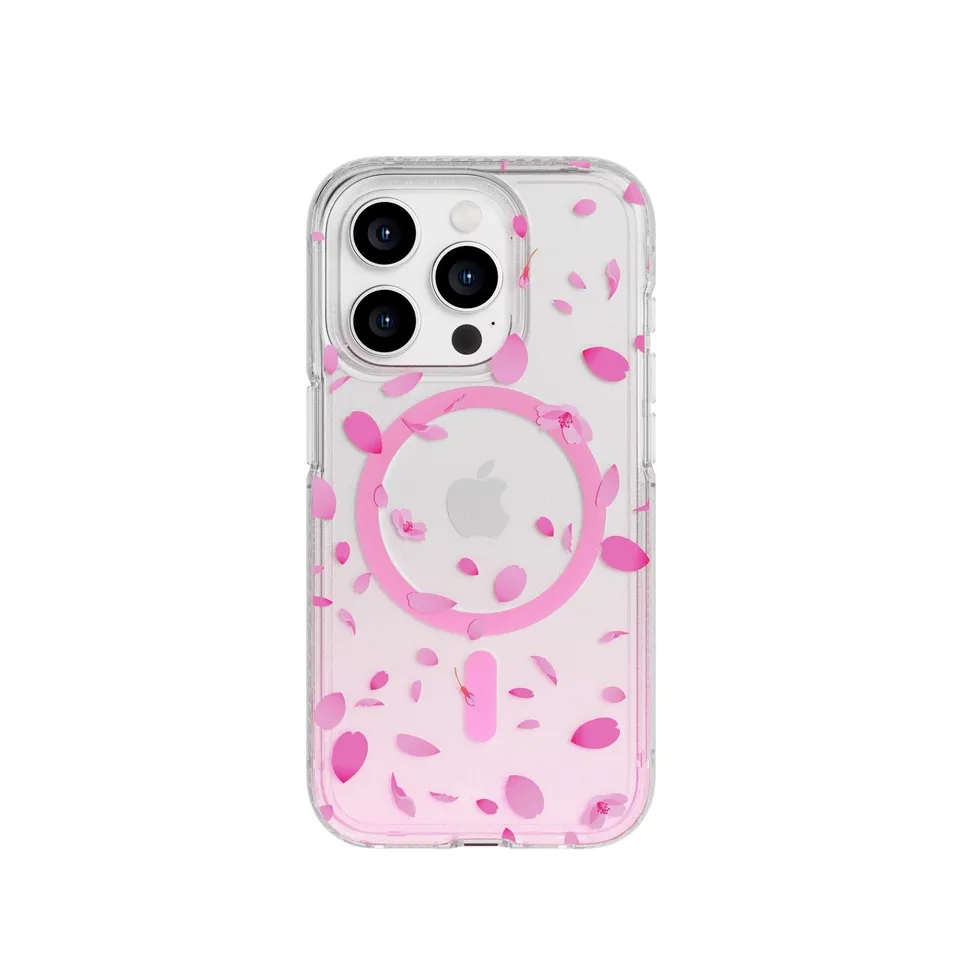 tech21-flexquartz-iphone-15-pro-h-lle-cherry-blossom-magsafe image 1