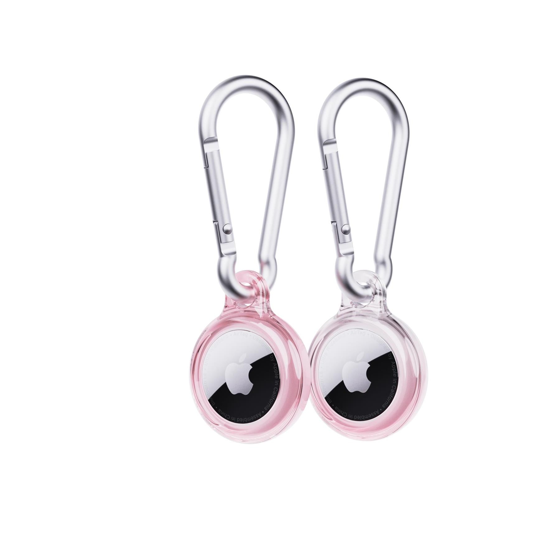 tech21-evopink-airtag-h-lle-cherry-blossom-2er-set-karabiner image 1