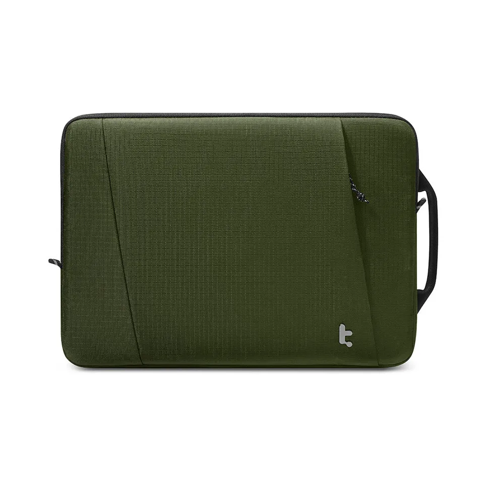 tomtoc-essence-a35-laptop-sleeve-15-zoll-schwarz-schlank image 1