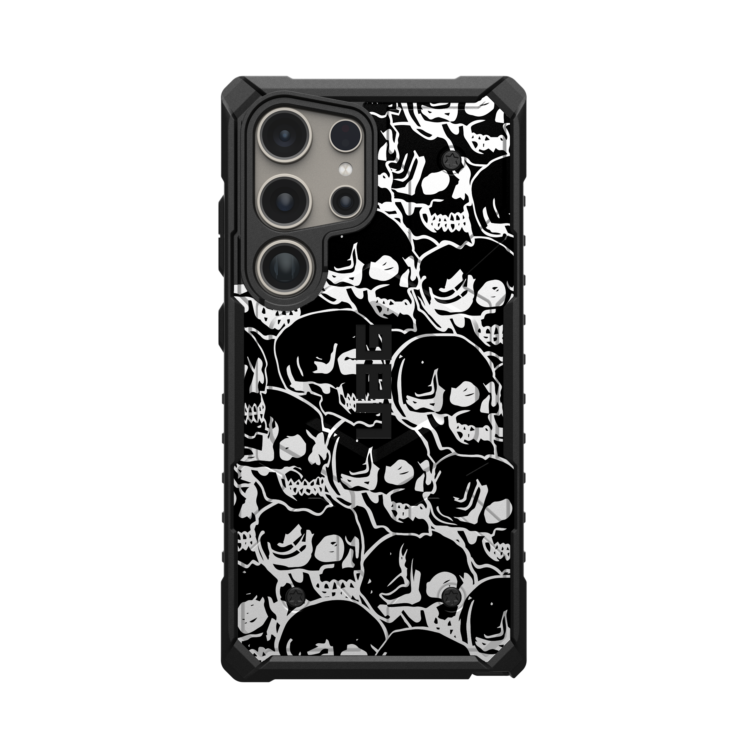 uag-pathfinder-h-lle-galaxy-s26-ultra-block-skulls-schwarz image 1