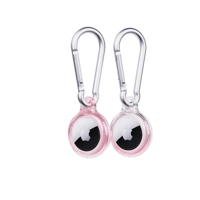 tech21-evopink-airtag-h-lle-cherry-blossom-2er-set-karabiner image 1