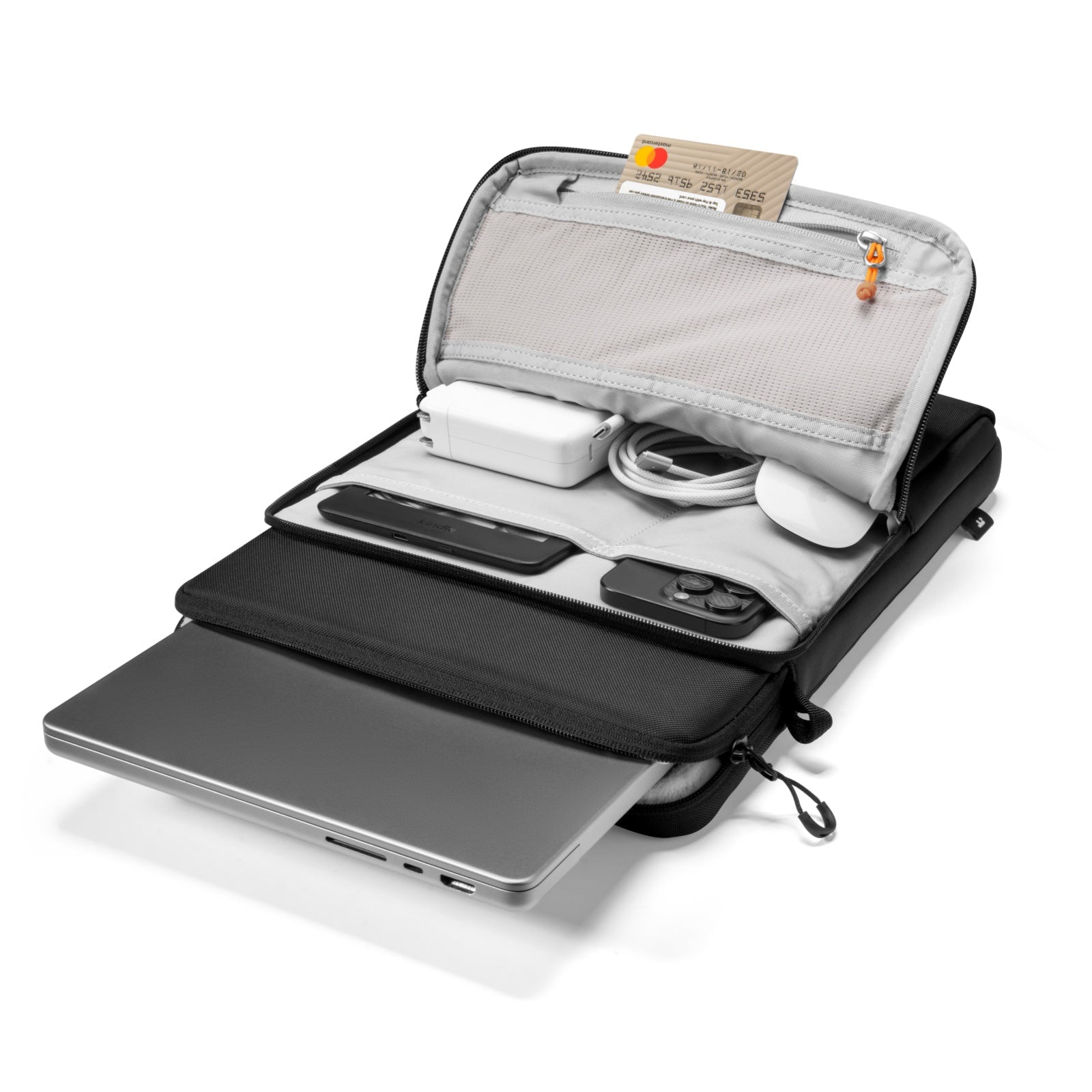 tomtoc-defenderace-a03-laptop-schultertasche-14-zoll-schwarz image 5