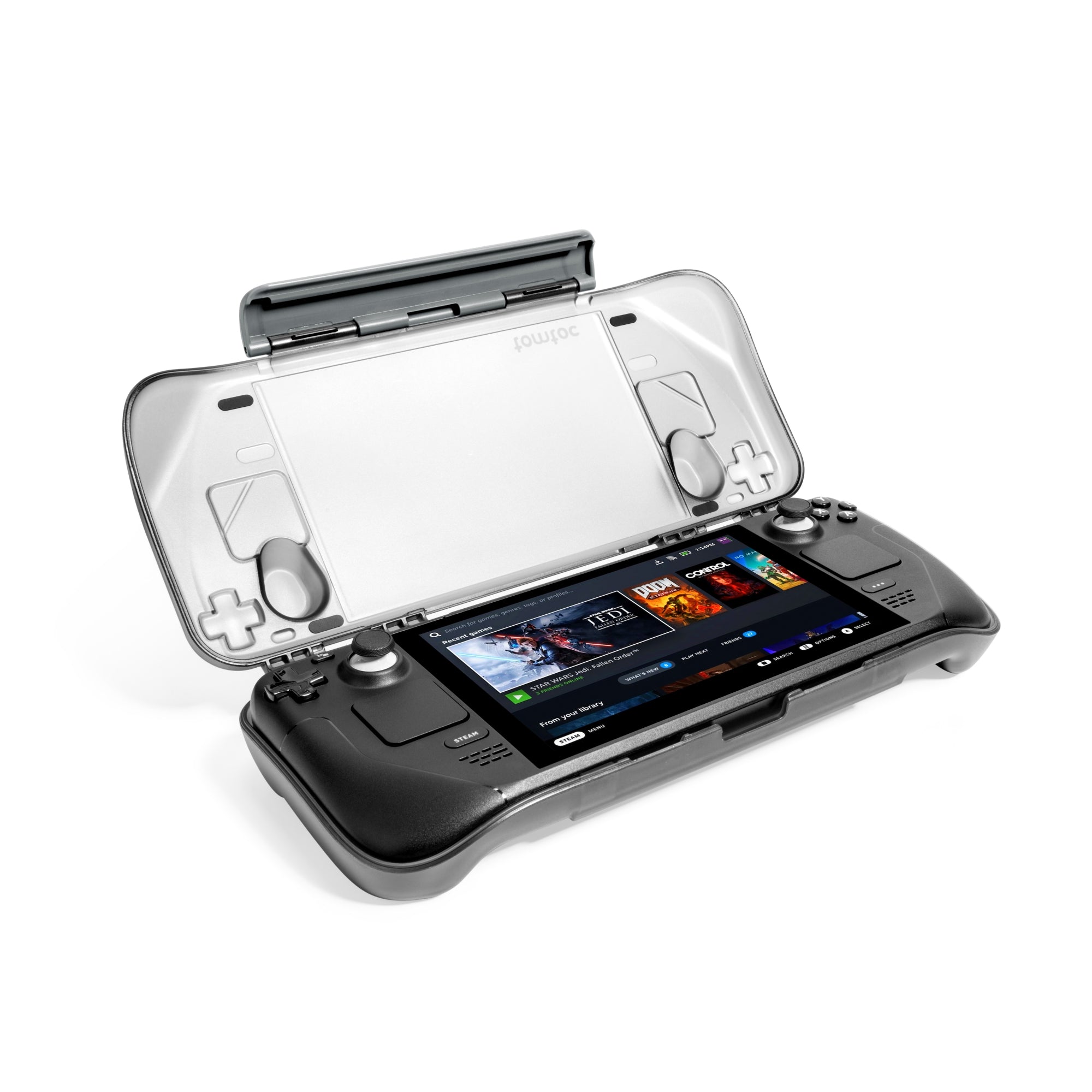 tomtoc-armor-g12-steam-deck-h-lle-schutzcase-hartschale image 2
