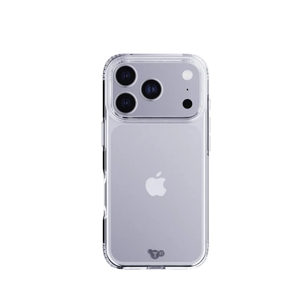 tech21-evolite-clear-iphone-17-pro-h-lle-transparent-10ft image 1