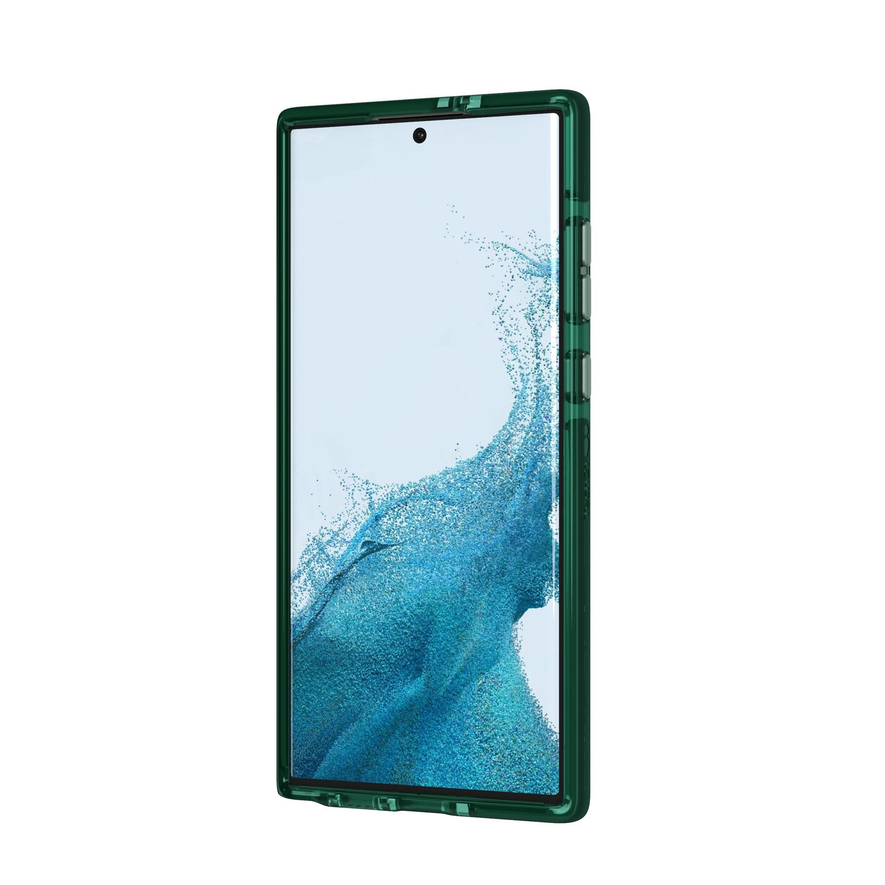 tech21-evo-check-s22-ultra-handyh-lle-opal-green-flexshock image 6