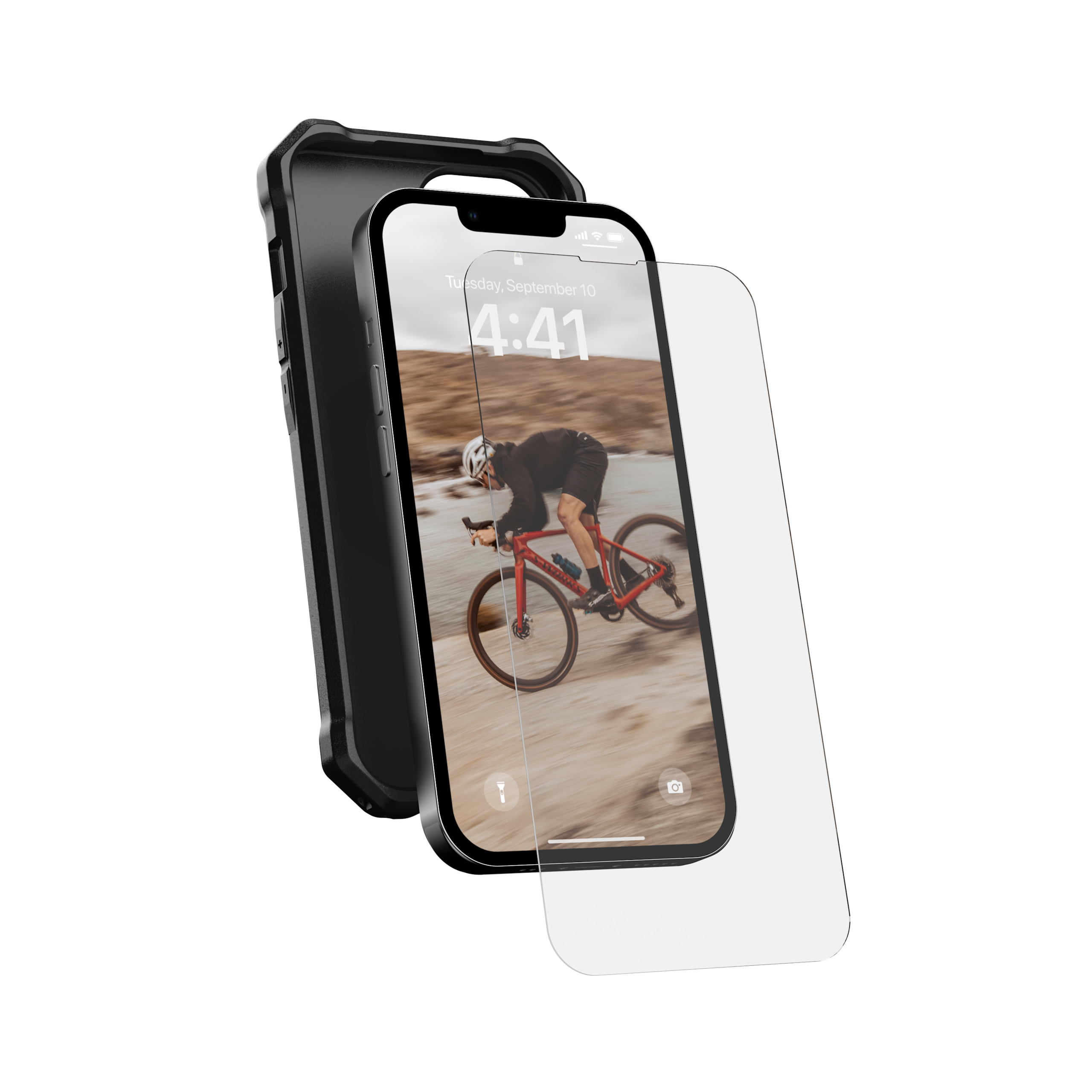 uag-standard-issue-iphone-14-panzerglas-0-33mm-klar image 3