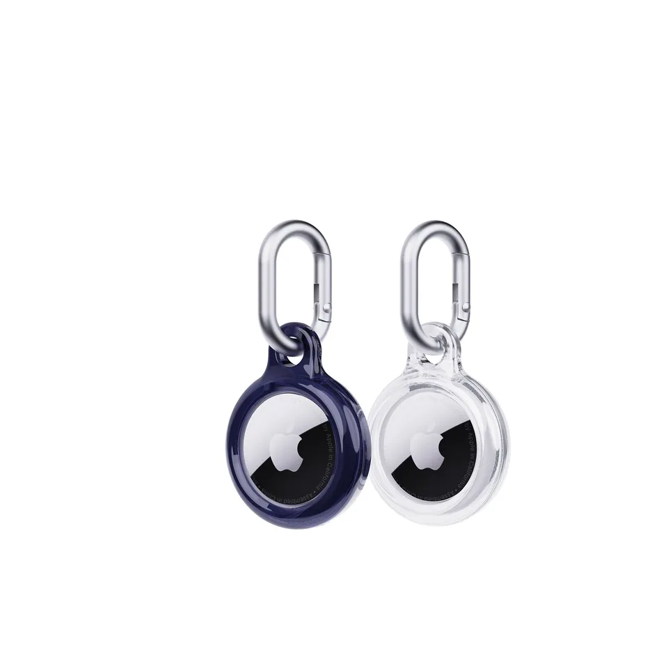 tech21-evopop-airtag-h-lle-2er-set-future-dusk-clear-karabiner image 1