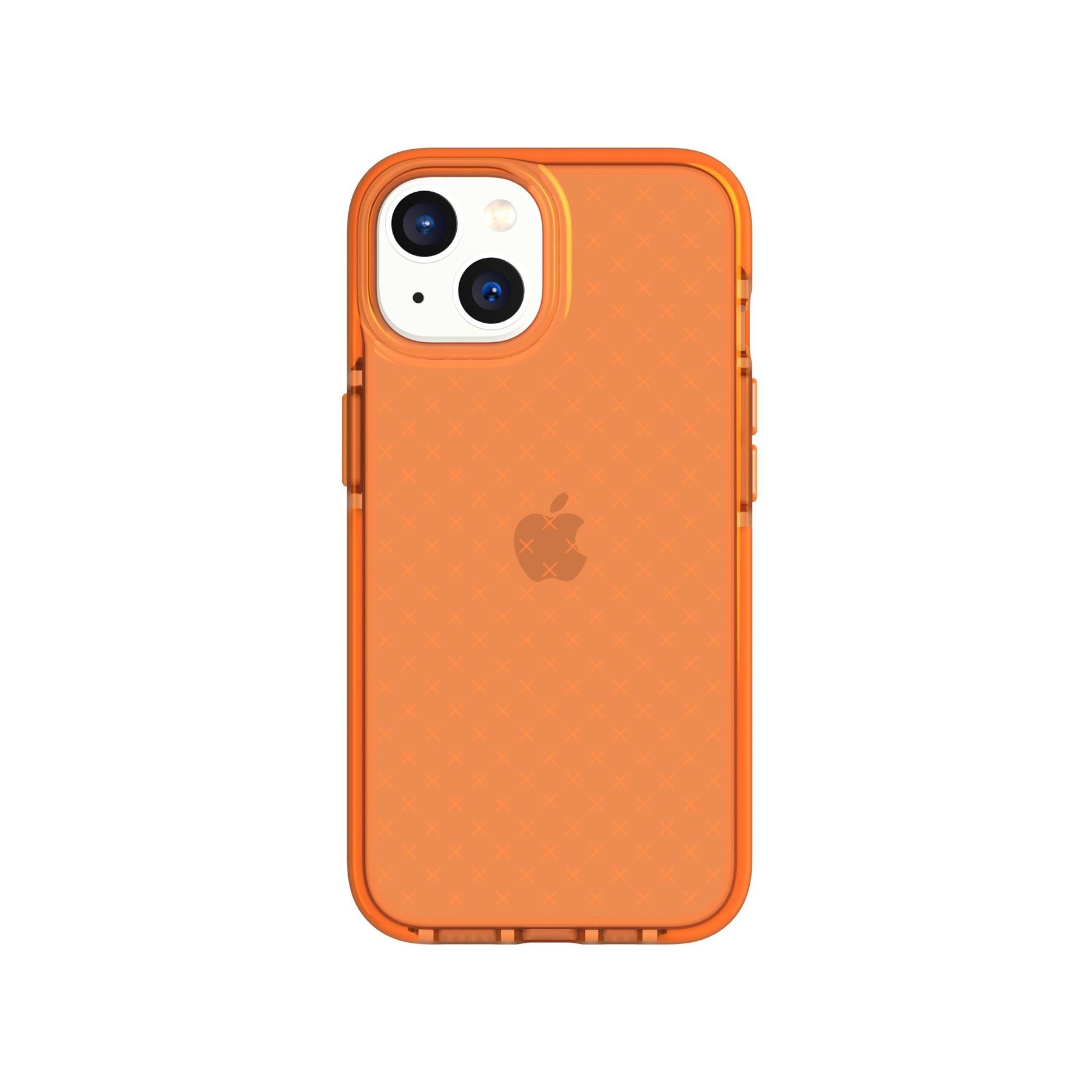 tech21-evocheck-iphone-15-14-13-h-lle-fizzy-orange-transparent image 1