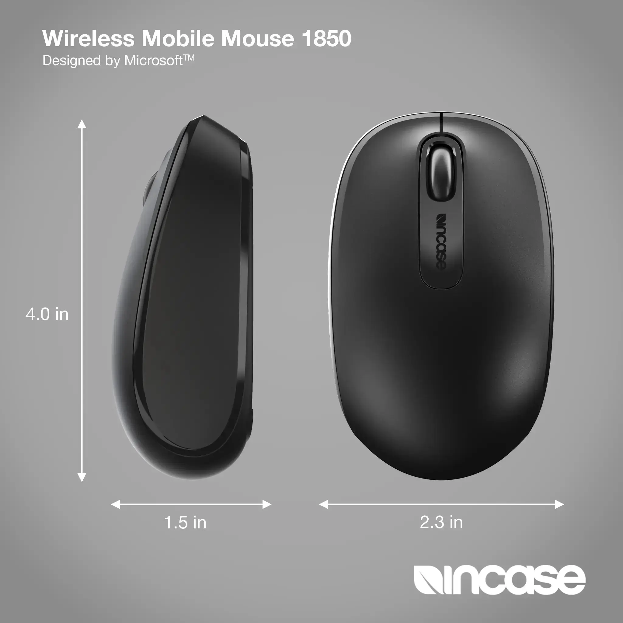 incase-wireless-mobile-mouse-1850-funkmaus-schwarz-translucent image 4