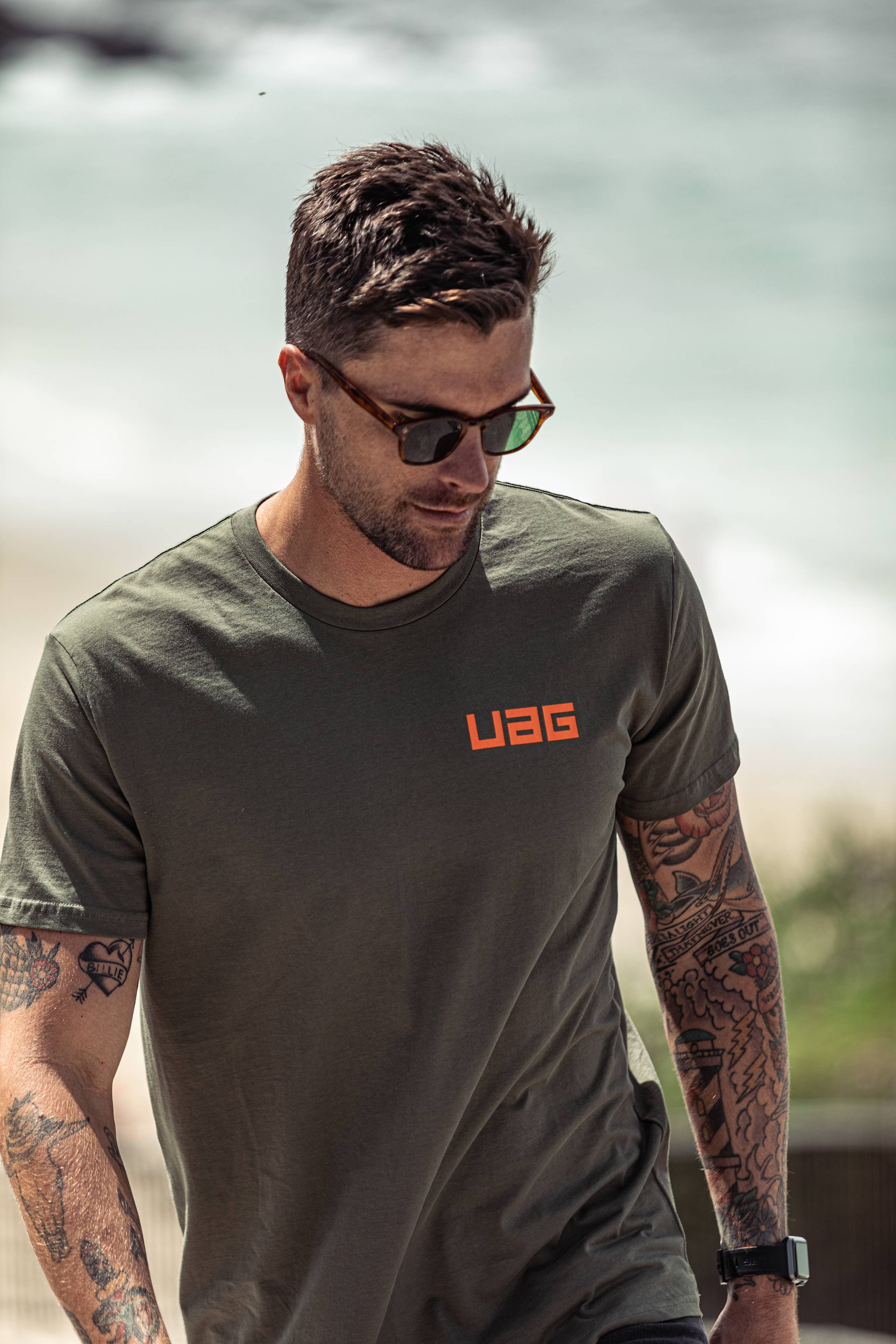 uag-standard-issue-corpo-cool-t-shirt-baumwolle-schwarz image 3