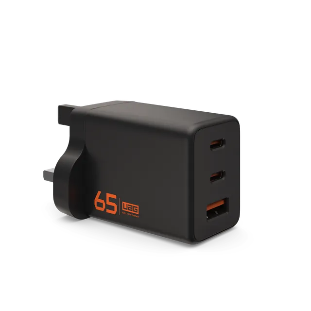 uag-srge-65w-wandladeger-t-3-port-gan-usb-c-schnellladen image 1