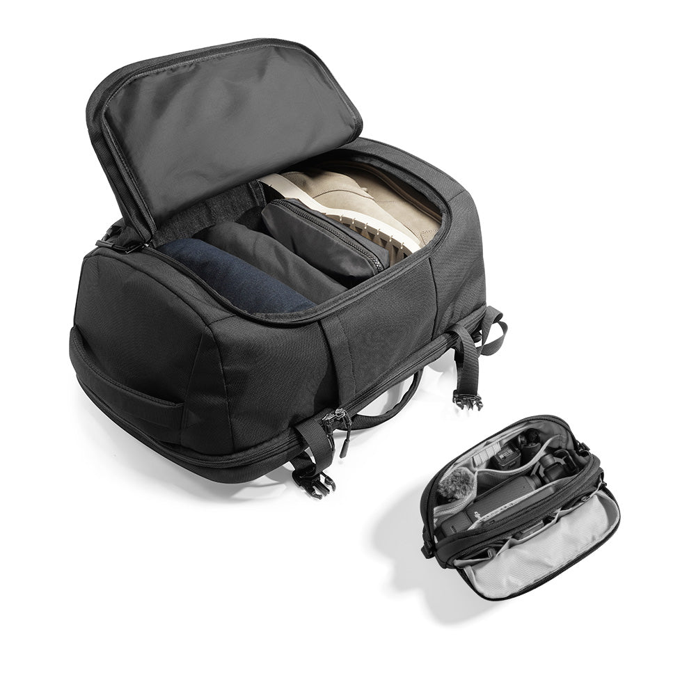 tomtoc-travel-storage-bundle-m-40l-rucksack-pouch-schwarz image 2