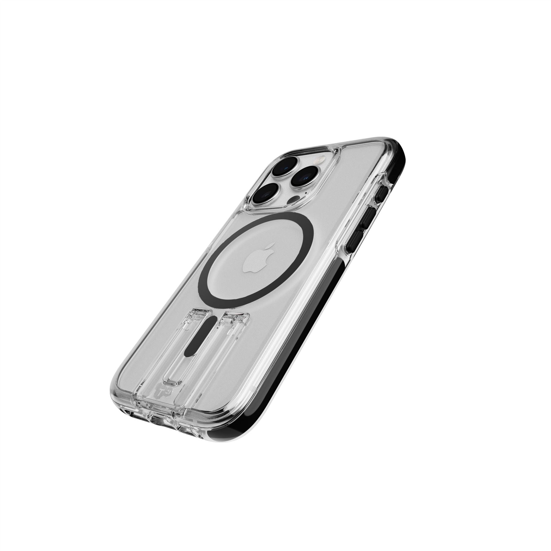 tech21-evocrystal-kick-iphone-15-pro-h-lle-clear-black-magsafe image 3