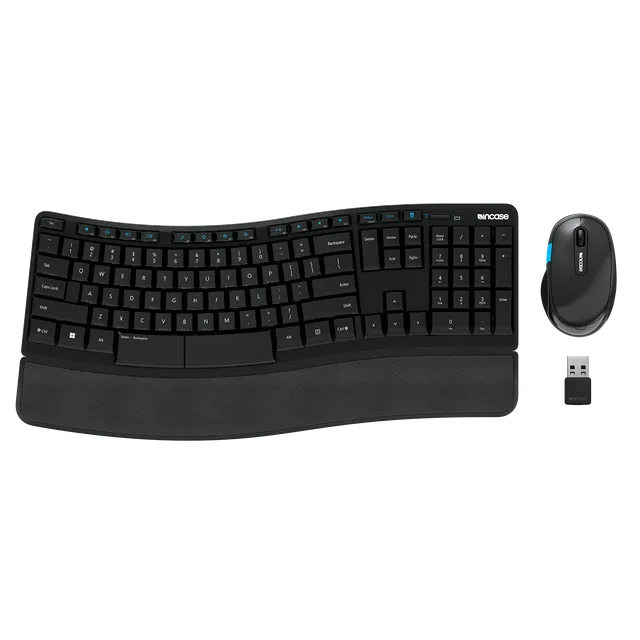 incase-sculpt-comfort-desktop-tastatur-maus-set-schwarz-englisch image 1