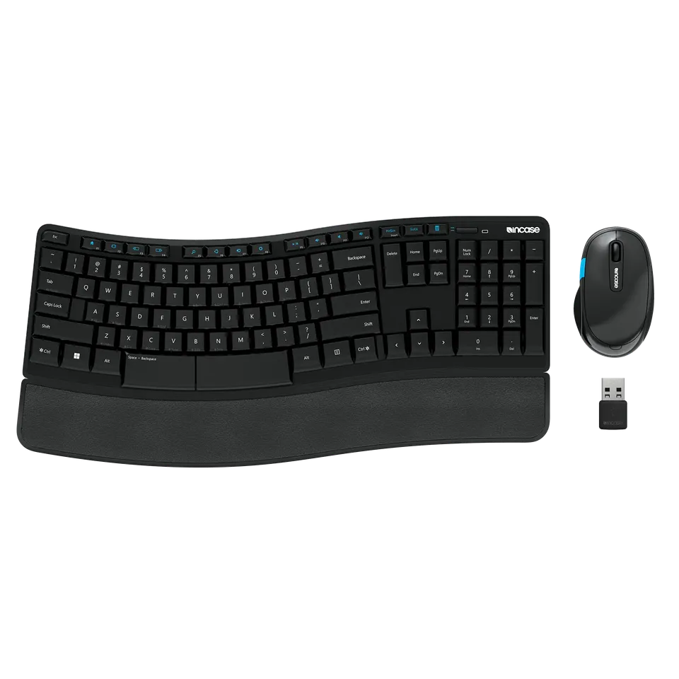 incase-sculpt-comfort-desktop-tastatur-maus-set-schwarz-englisch image 1
