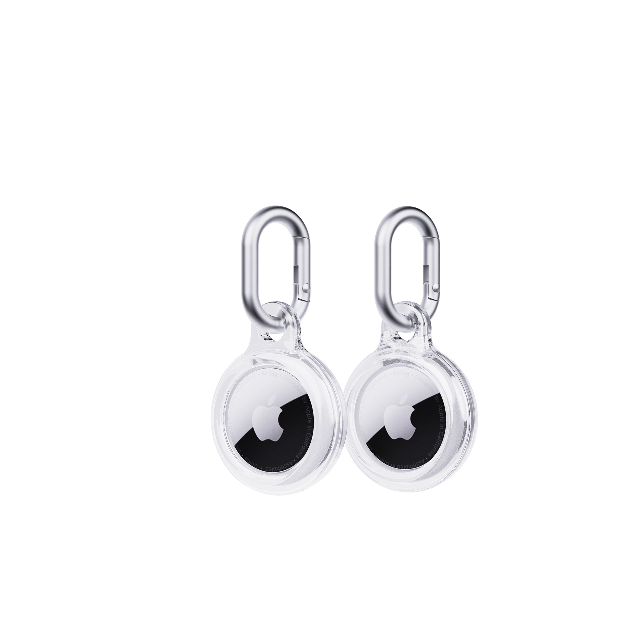 tech21-evoclear-airtag-h-lle-clear-2er-pack-karabiner image 1