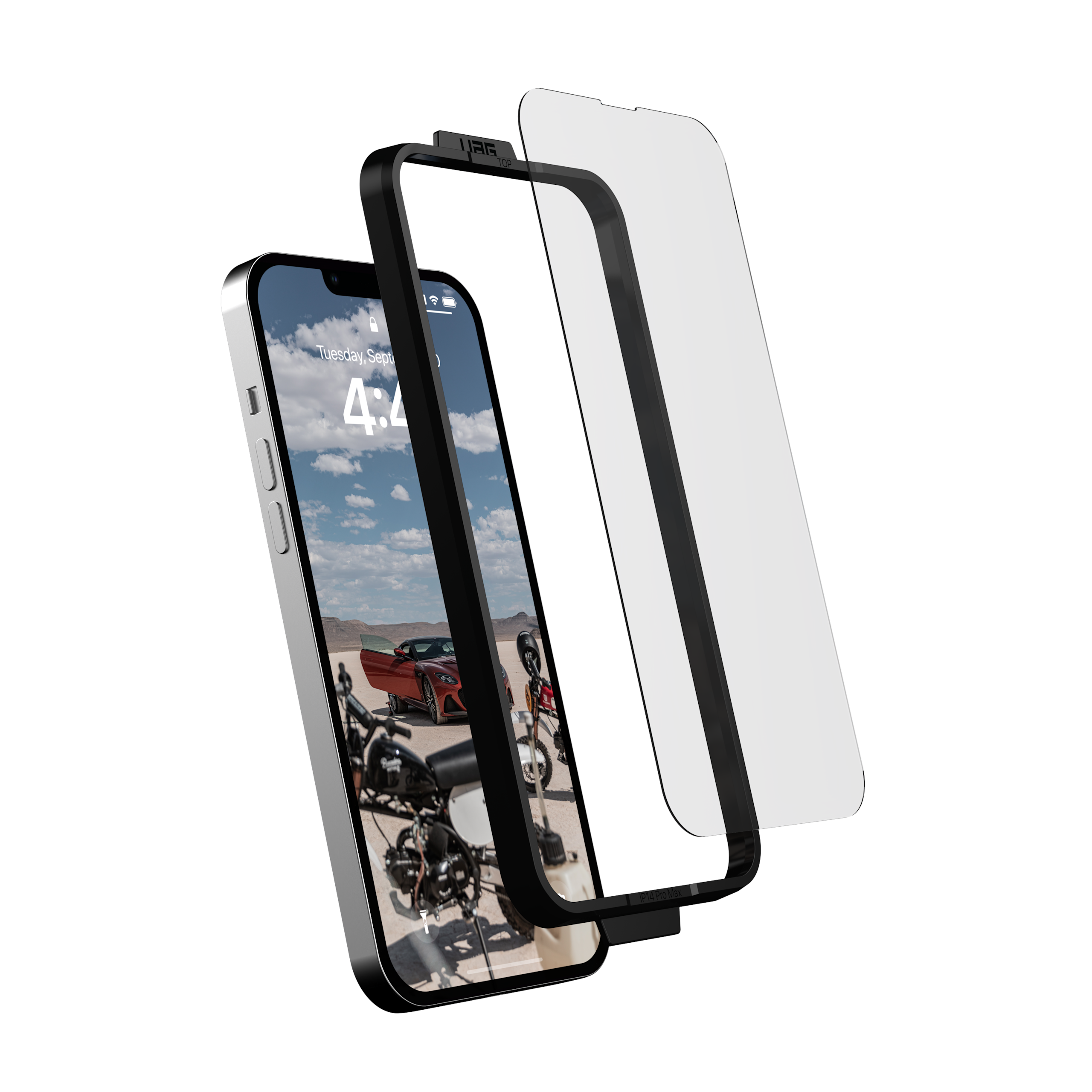 uag-standard-issue-glass-shield-plus-panzerglas-iphone-14-plus image 2