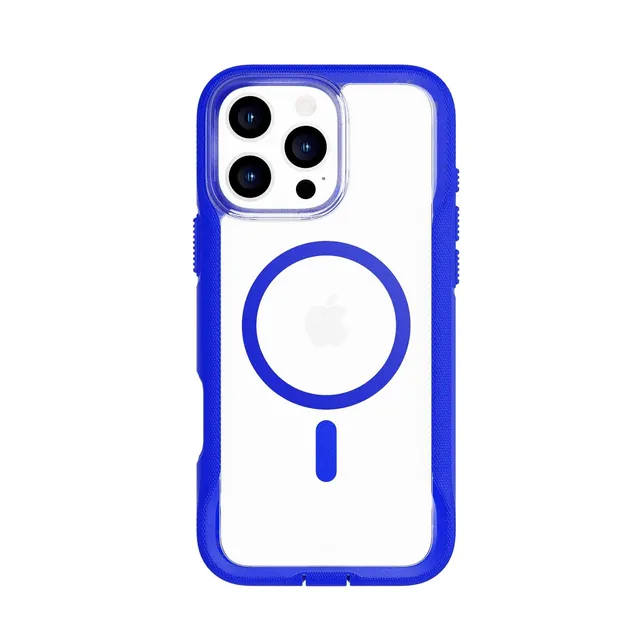 tech21-evopro-iphone-16-pro-max-h-lle-clear-blue-magsafe image 1