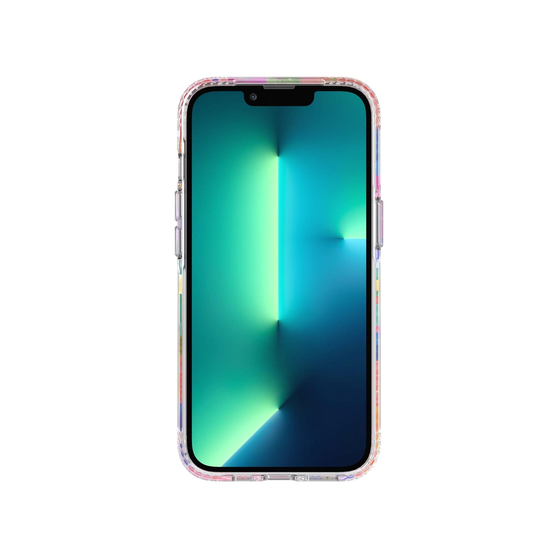 tech21-evoart-iphone-13-pro-handyh-lle-cutout-flora-glitzer image 2
