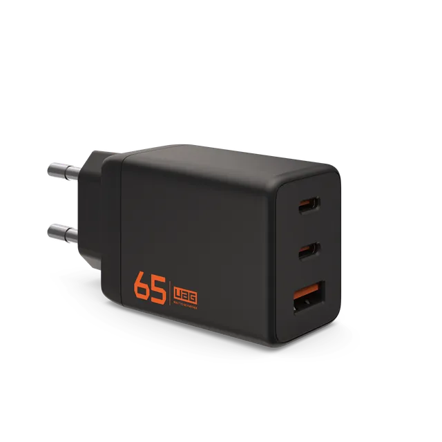 uag-srge-65w-3-port-wandladeger-t-gan-usb-c-schnellladen image 1