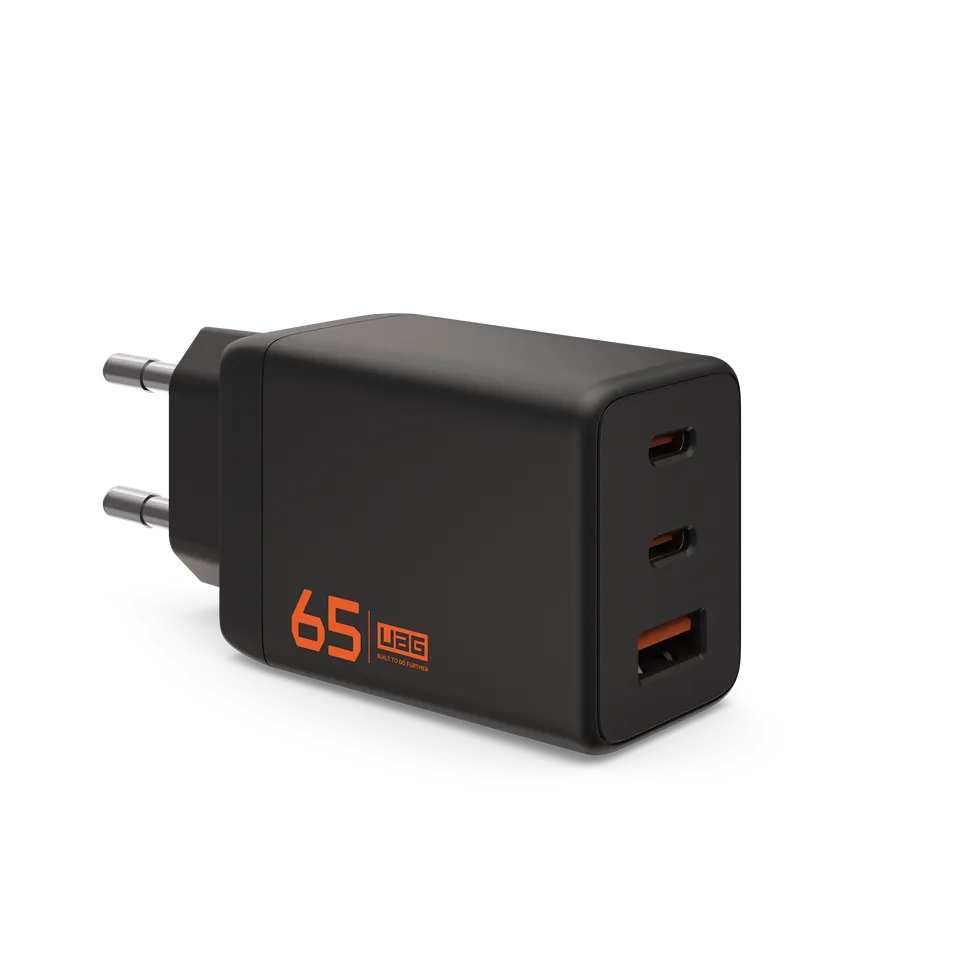 uag-srge-65w-3-port-wandladeger-t-gan-usb-c-schnellladen image 1