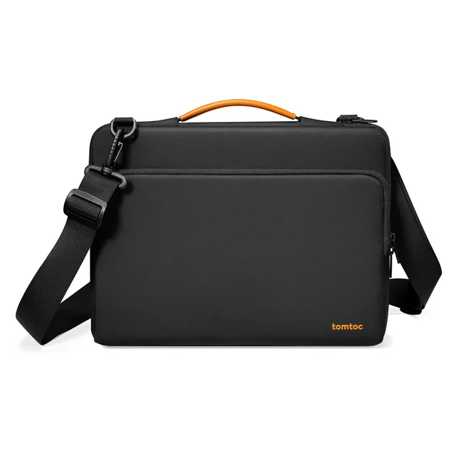 tomtoc-defender-a40-laptop-schultertasche-16-zoll-schwarz image 1