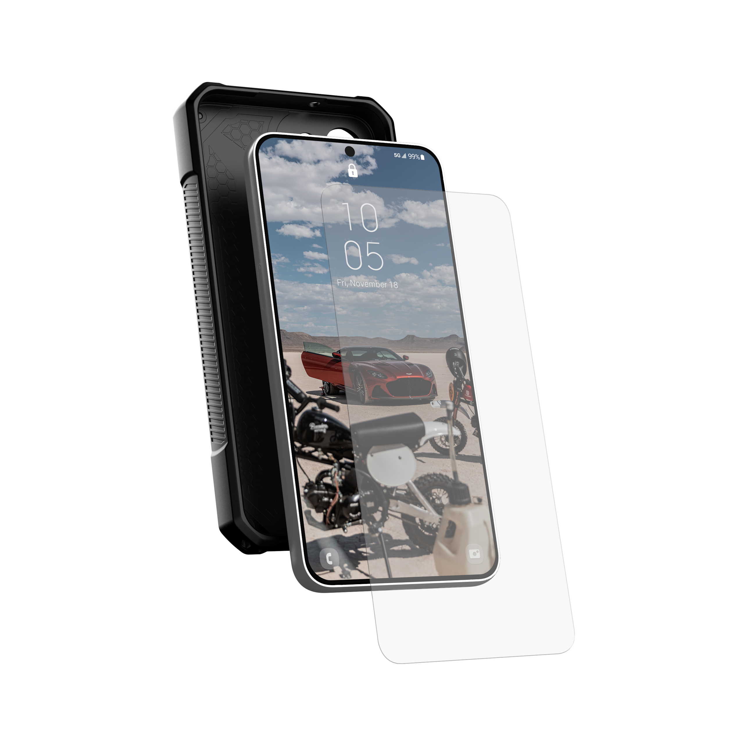 uag-standard-issue-shield-plus-panzerglas-galaxy-s23 image 3