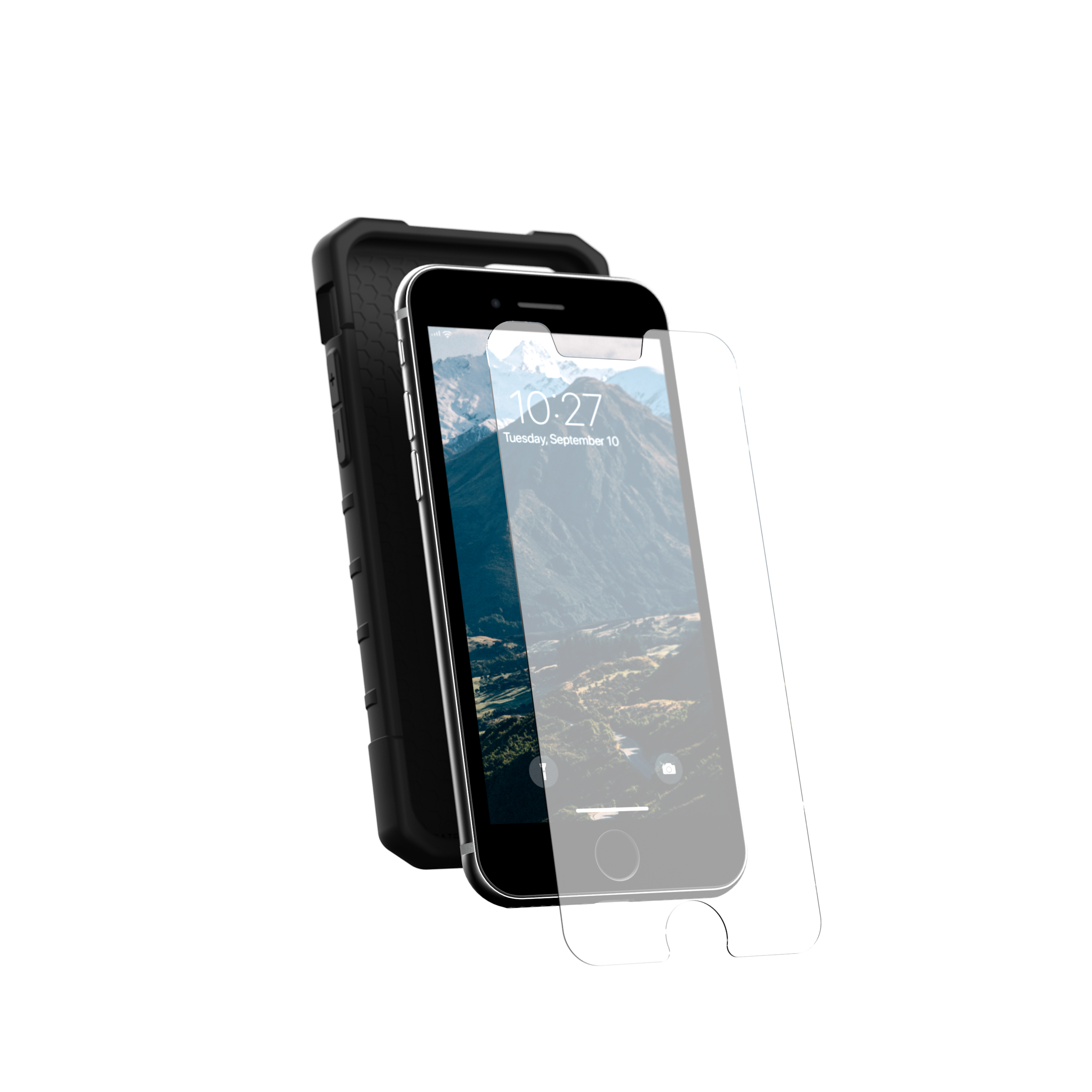 uag-standard-issue-iphone-se-2022-panzerglas-9h-klar image 3