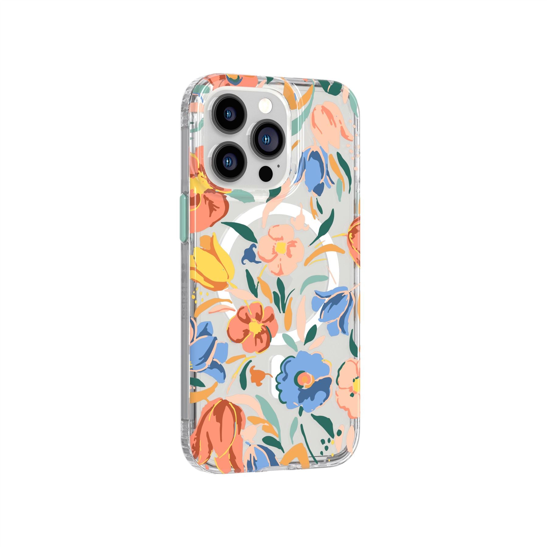 tech21-evoart-iphone-13-pro-h-lle-peach-tulip-magsafe image 5