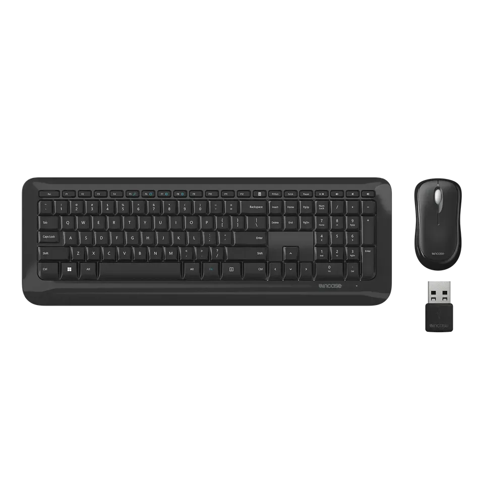 incase-designed-by-microsoft-wireless-desktop-850-tastatur-set-schwarz image 1