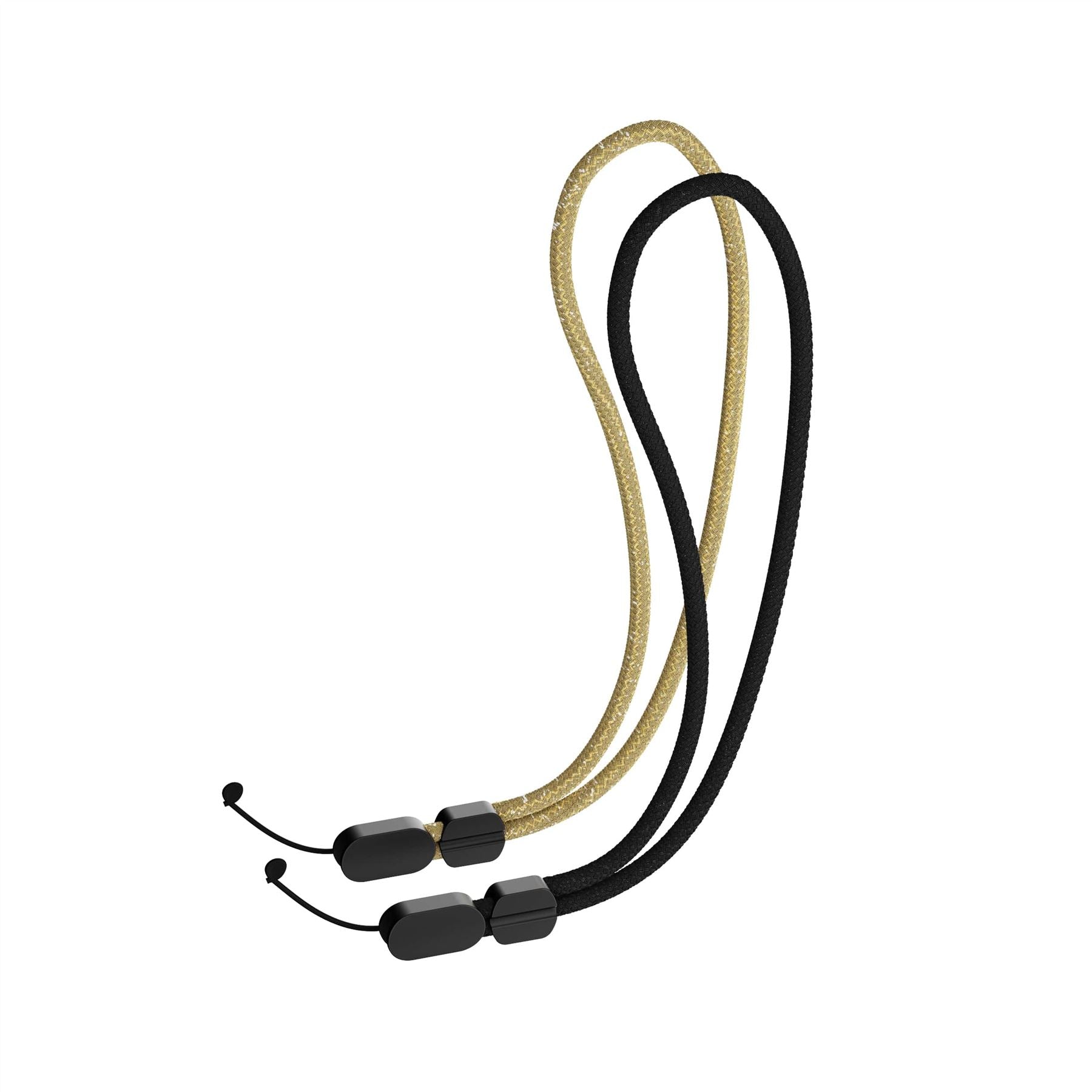 tech21-wrist-lanyard-handschlaufe-2er-schwarz-gold-universal image 2