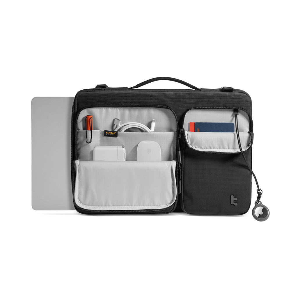 tomtoc-defender-a42-laptop-umh-ngetasche-14-zoll-schwarz-schutz image 2