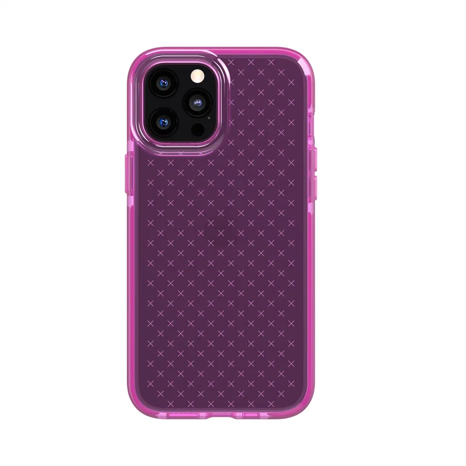 tech21-evocheck-iphone-12-pro-max-h-lle-fuchsia-12ft image 1