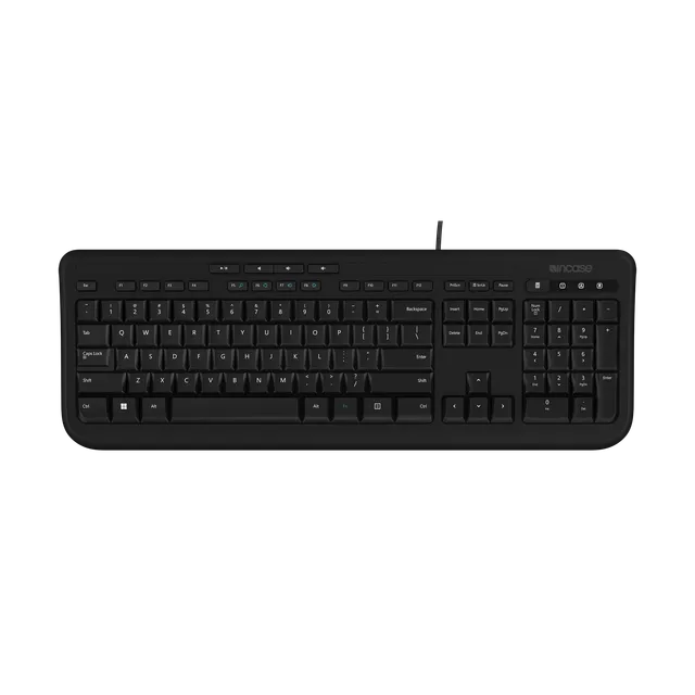 incase-designed-by-microsoft-wired-keyboard-600-tastatur-schwarz image 1