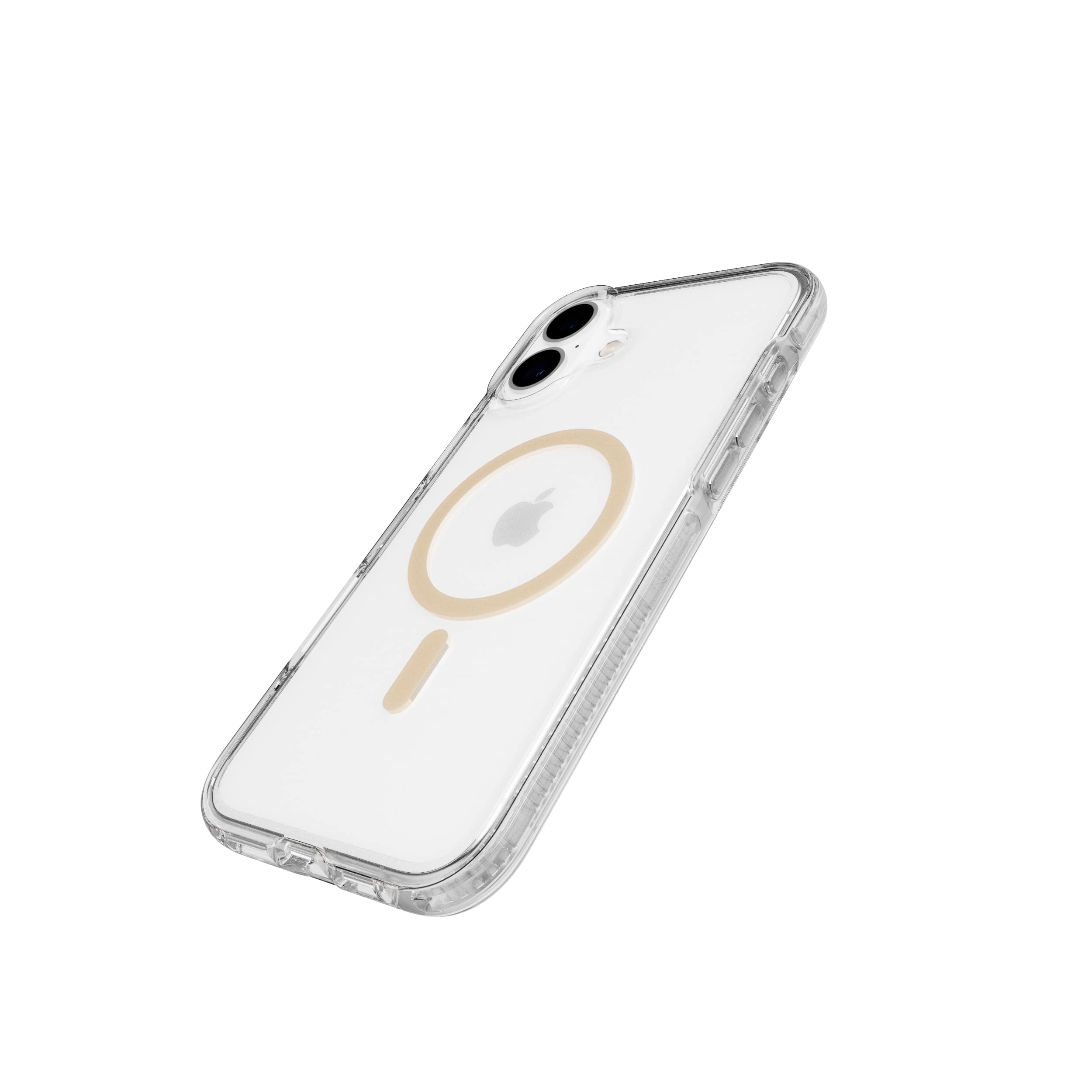 tech21-flexquartz-iphone-16-plus-h-lle-gold-magsafe-klar image 3