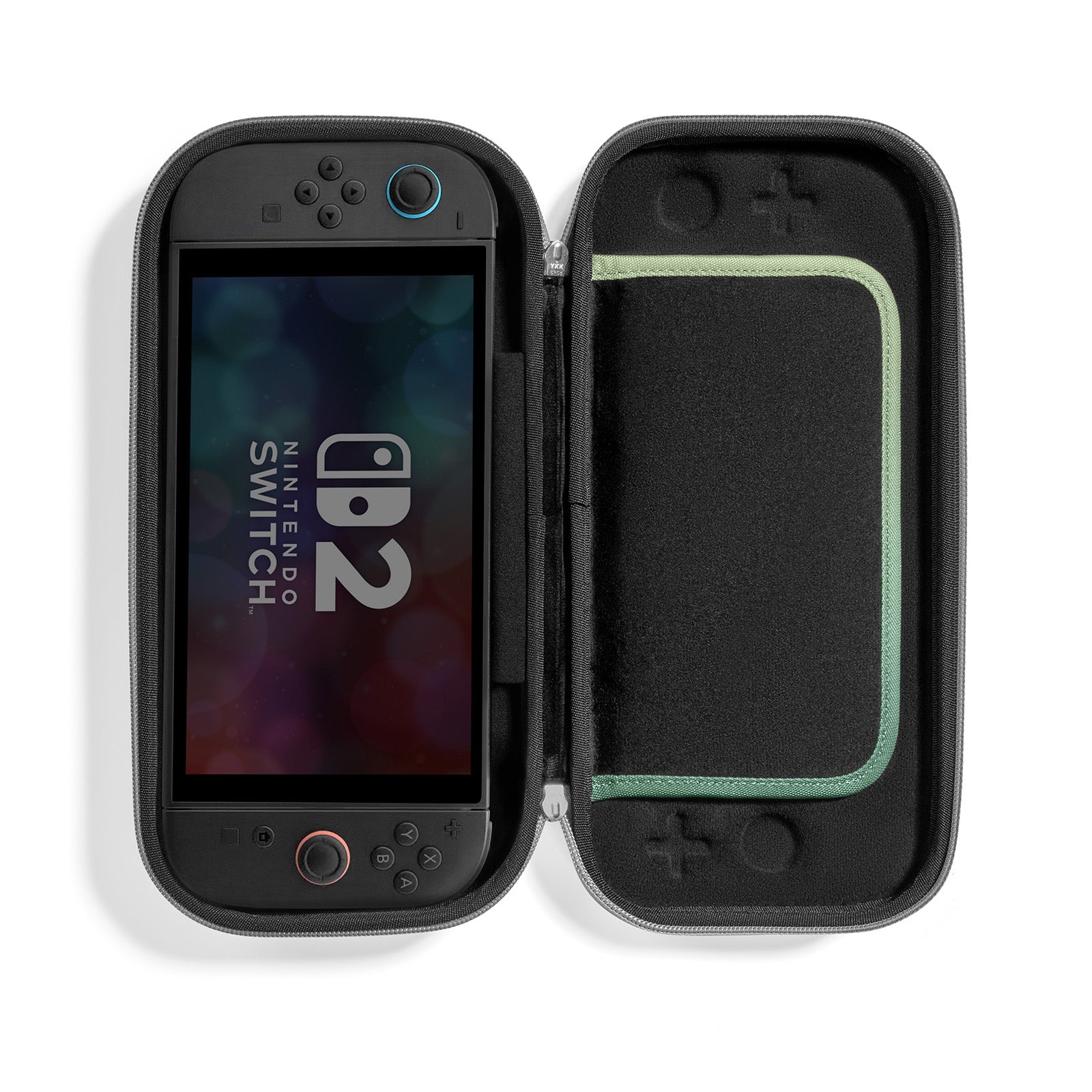 tomtoc-fancycase-g05-switch-2-case-matcha-green-12-spiele image 4