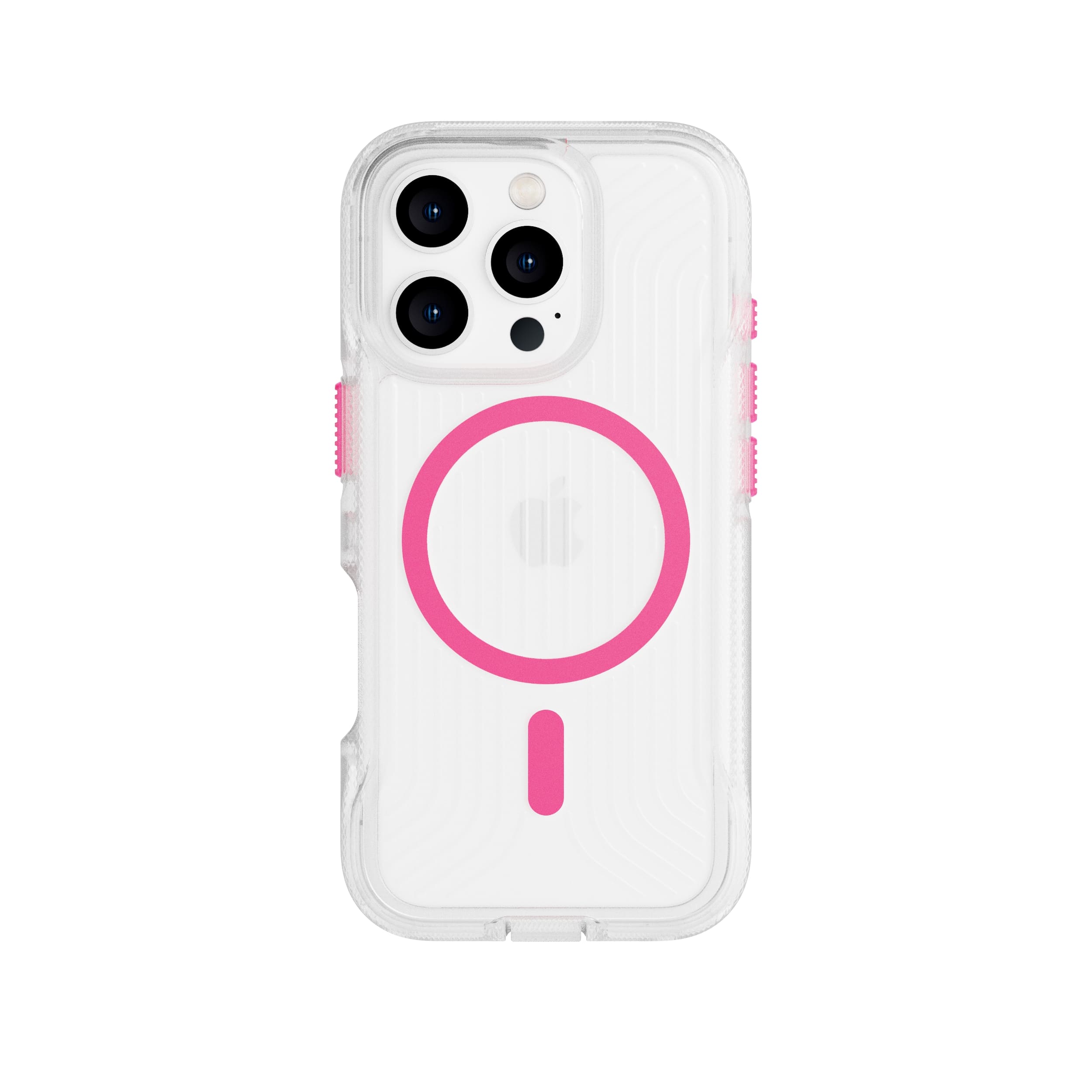 tech21-flexpro-iphone-16-pro-handyh-lle-neon-pink-orange-glow image 1
