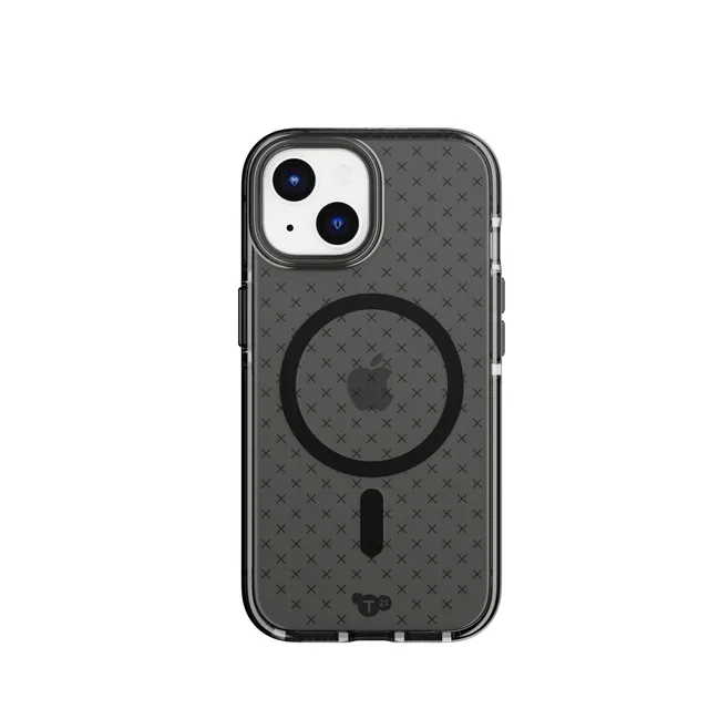 tech21-evocheck-magsafe-iphone-15-14-13-handyh-lle-smokey-black-sto-fest image 1