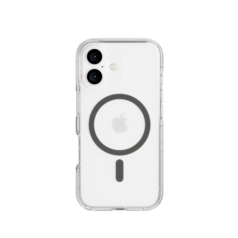 tech21-flexquartz-iphone-16-handyh-lle-space-grey-magsafe-klar image 1