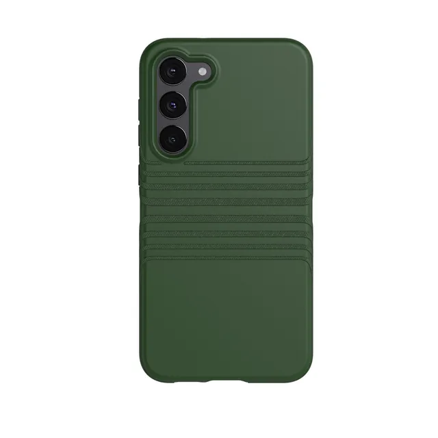 tech21-evo-tactile-samsung-galaxy-s23-h-lle-earth-green-fallschutz image 1